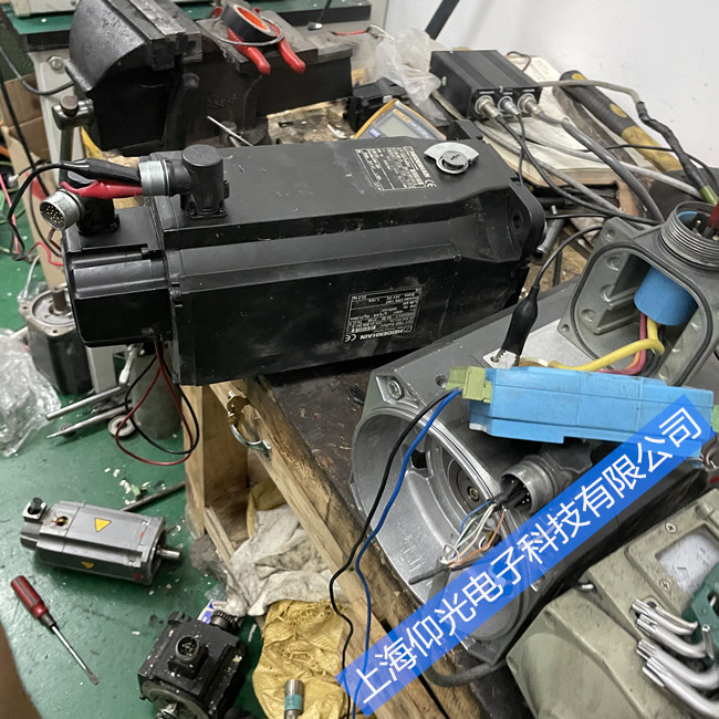 海德汉伺服电机常见带不动负载故障维修
