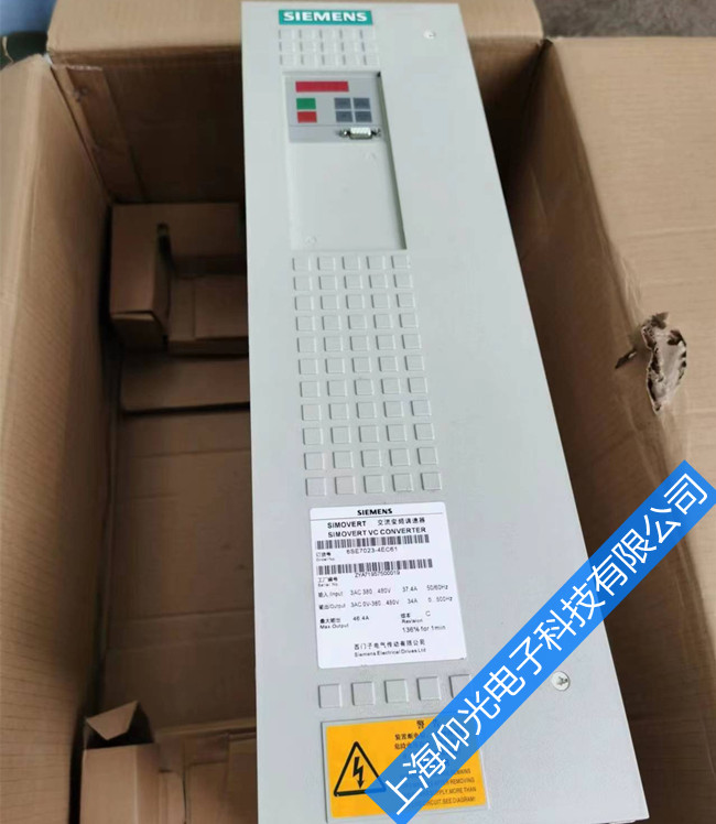 西门子6se70变频器报警故障代码F037维修